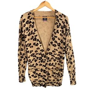 PINK Victoria's Secret Leopard Print Cardigan